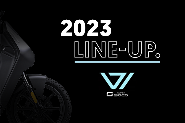 Vmoto Soco line-up 2023